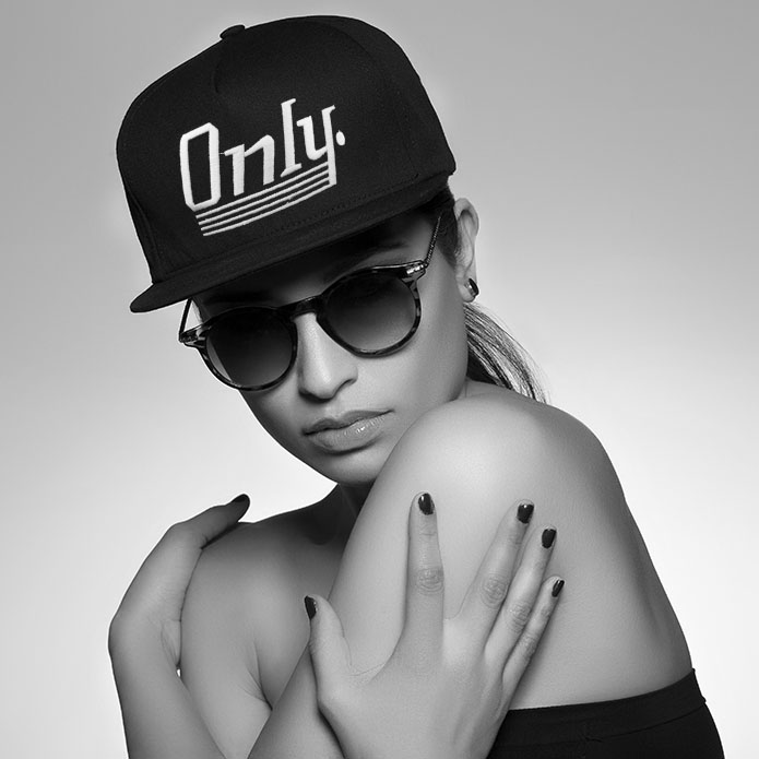 Винтажная фирменная кепка бейсболка ONLY All Black 97