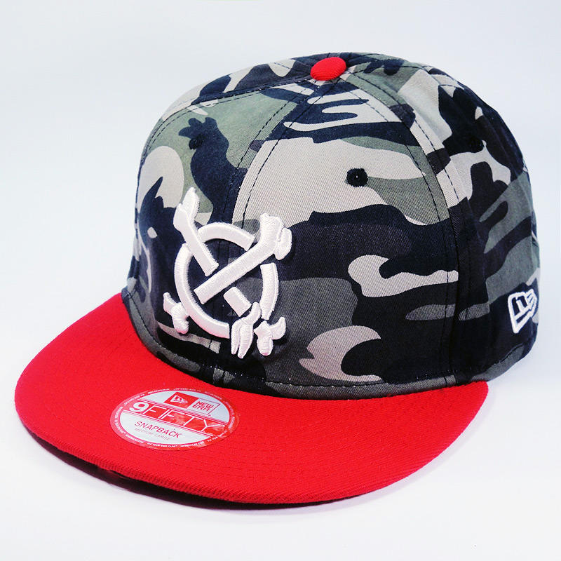 Винтажная фирменная кепка бейсболка In4mation New Era 9FIFTY камуфляж