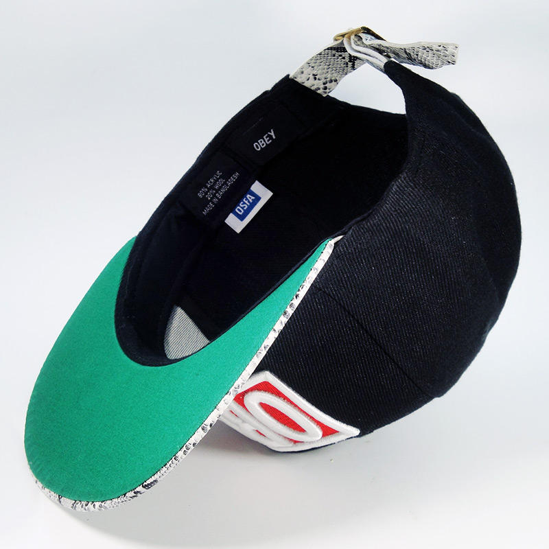 Кепка бейсболка OBEY Black snake skin