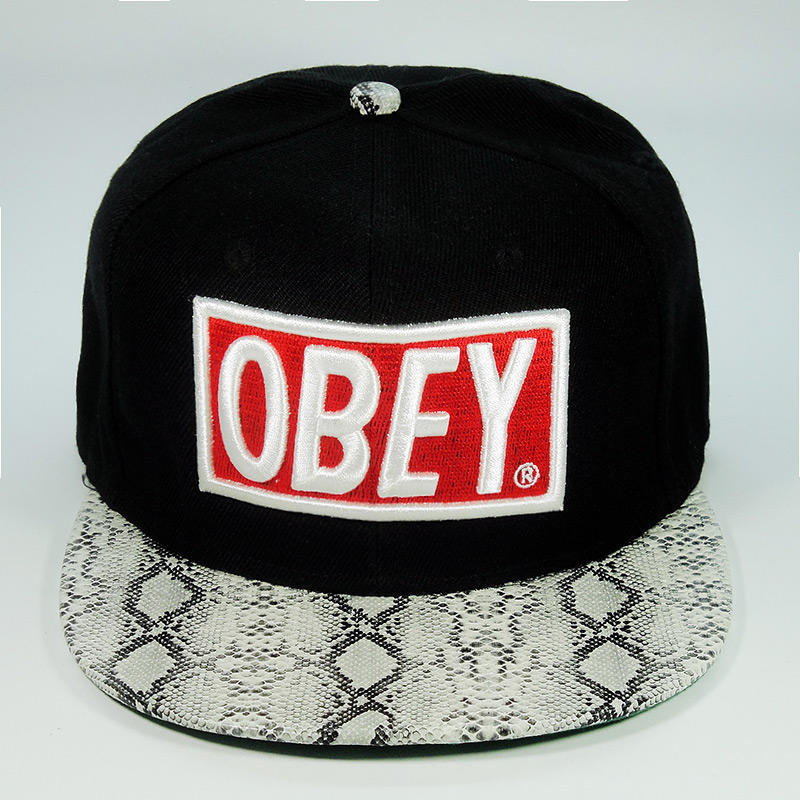 Кепка бейсболка OBEY Black snake skin