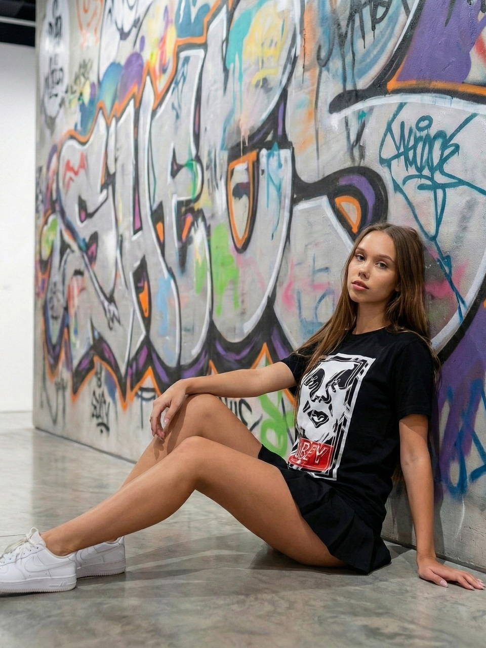 Винтажная фирменная футболка OBEY Super Rare Logo