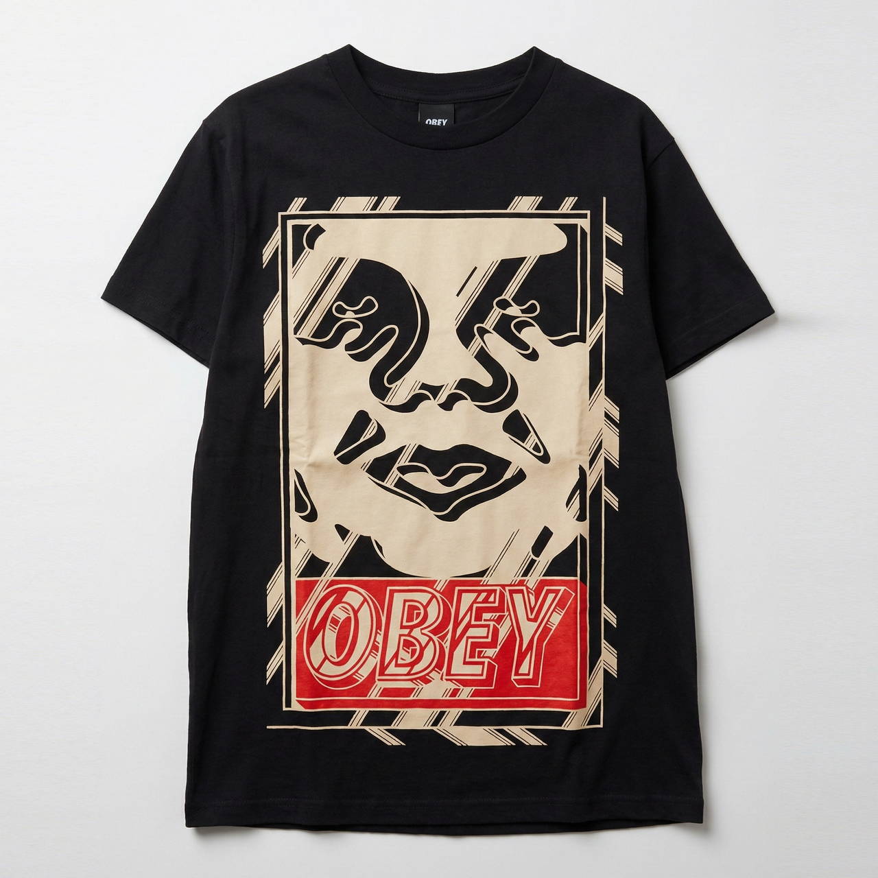 Винтажная фирменная футболка OBEY Super Rare Logo