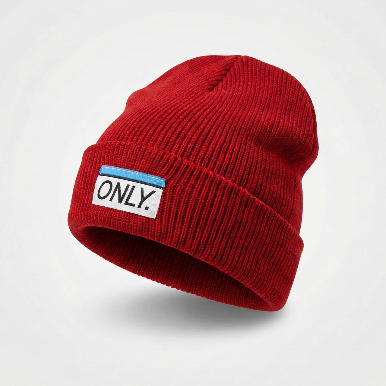 Шапка ONLY New York бордовая