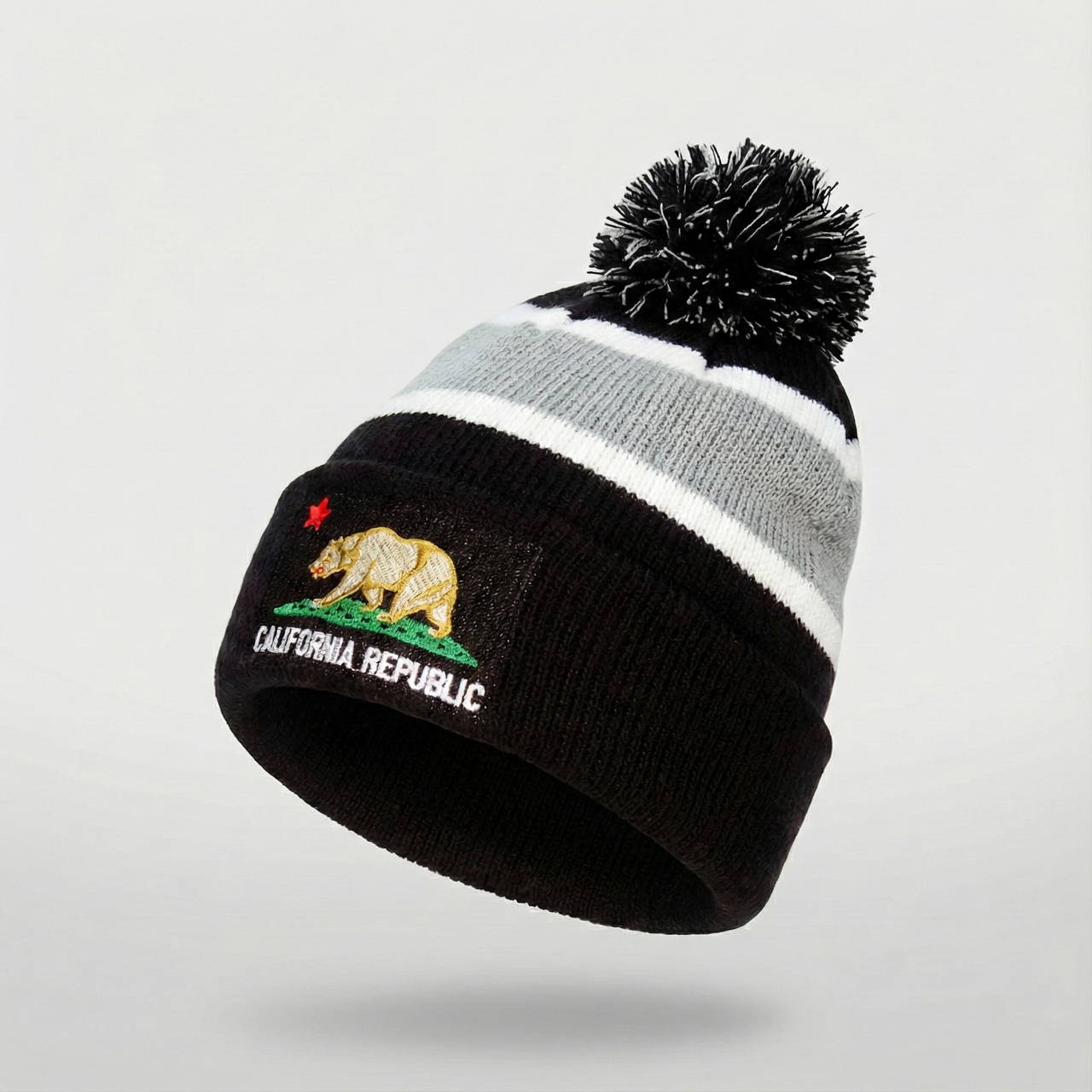 Шапка California Republic чёрная