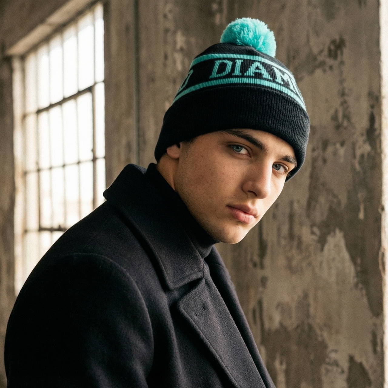 Шапка Diamond Supply Co чёрная