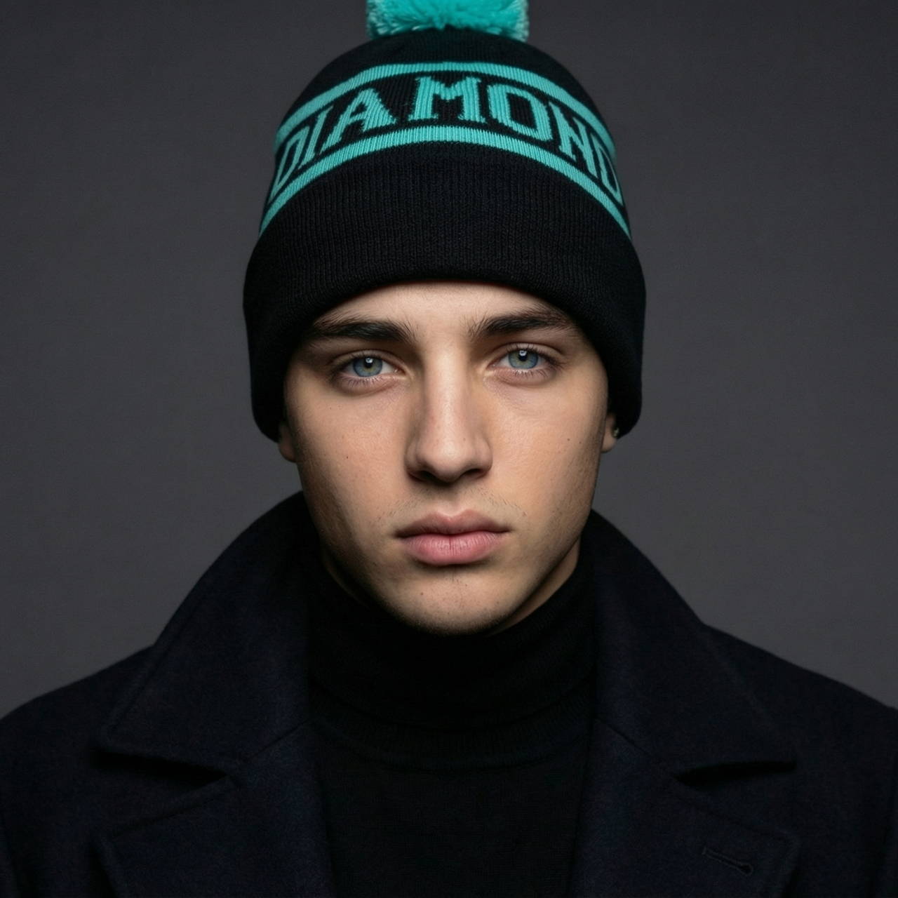 Шапка Diamond Supply Co чёрная