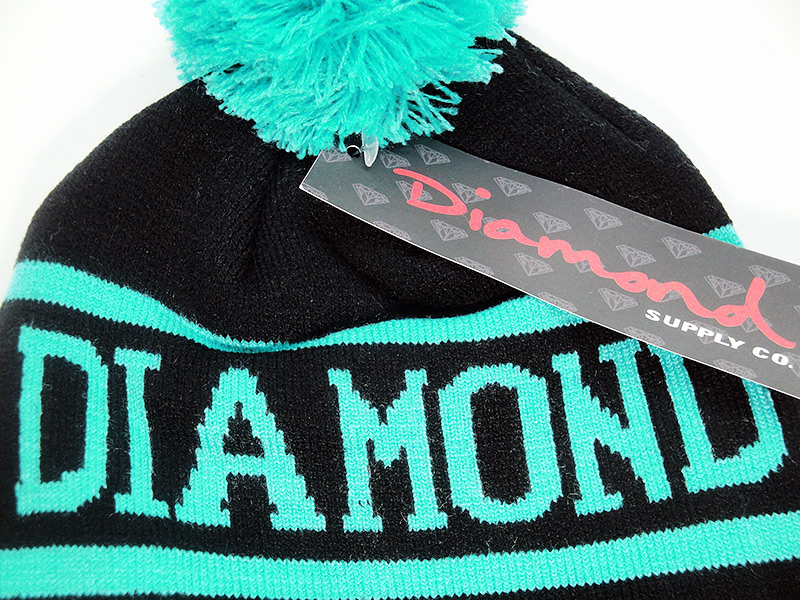 Шапка Diamond Supply Co чёрная