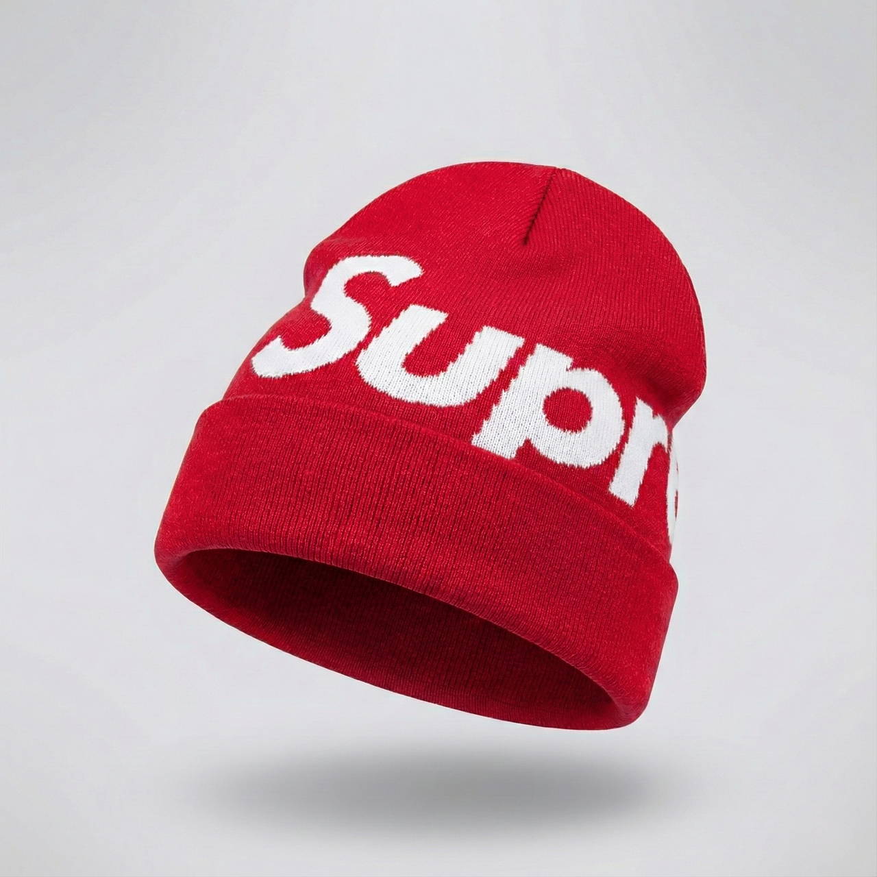 Шапка Supreme New Era красная