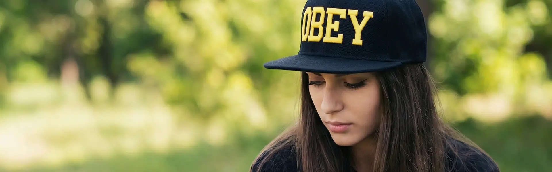Фірмова кепка бейсболка OBEY Black like FBI logo