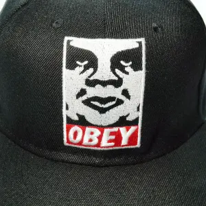 Фирменная кепка бейсболка OBEY Black Andre the Giant logo