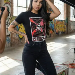 Винтажная фирменная футболка OBEY Andre the Giant Stats City tee