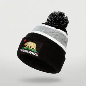 Шапка California Republic чёрная
